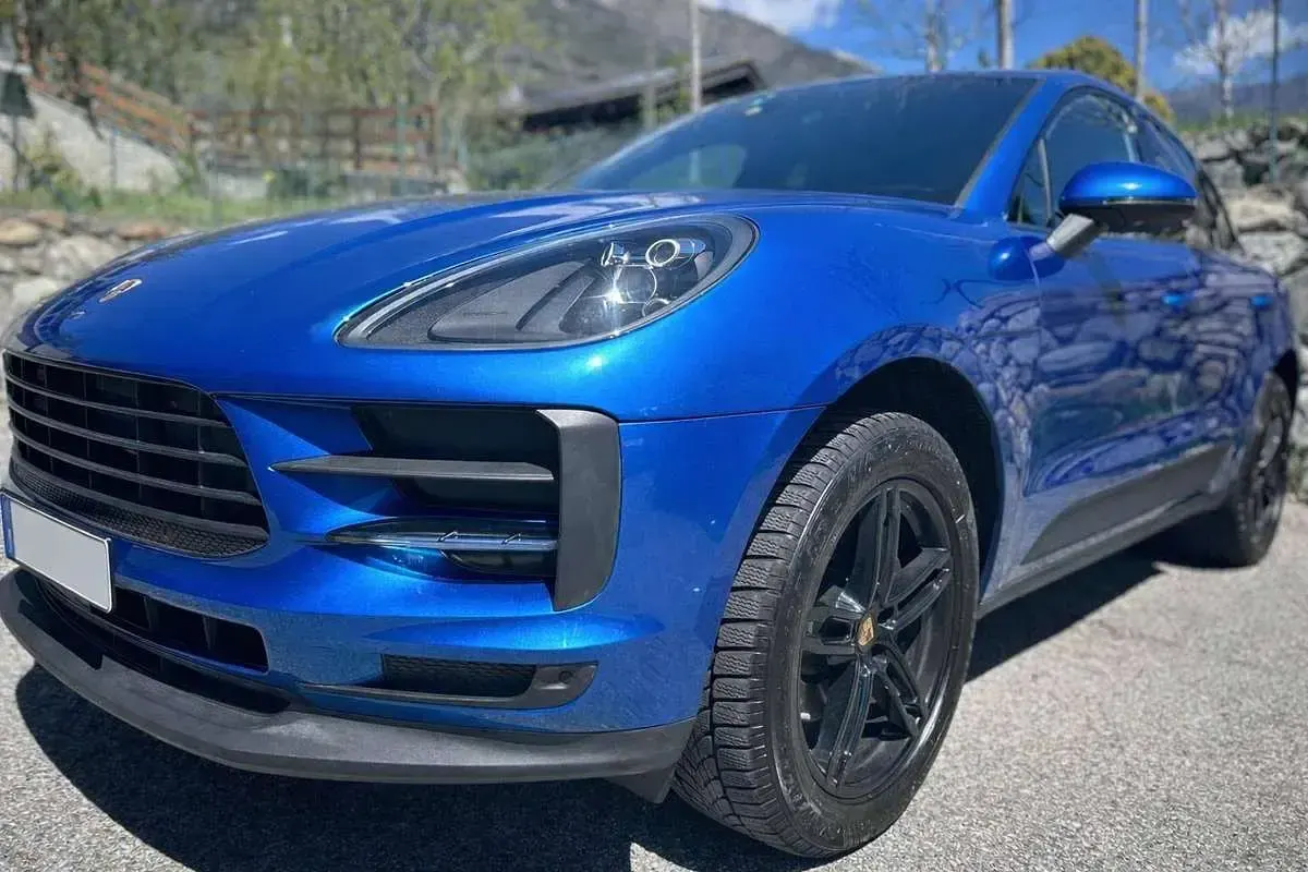 Usata Porsche Macan 245 CV (180 kW) 2018 Blu/azzurro SUV