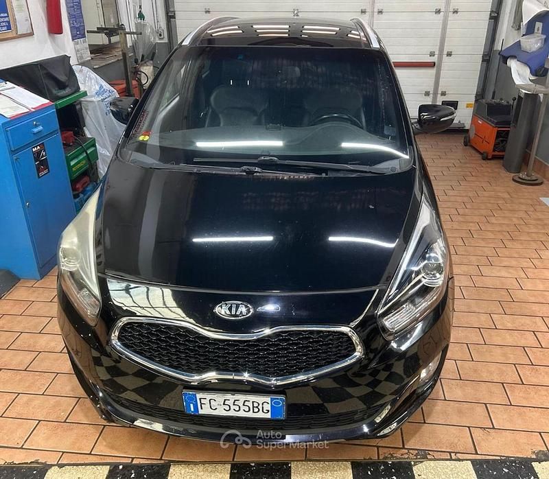 Usata Kia Carens 141 CV (103 kW) 2016 Nero Monovolume