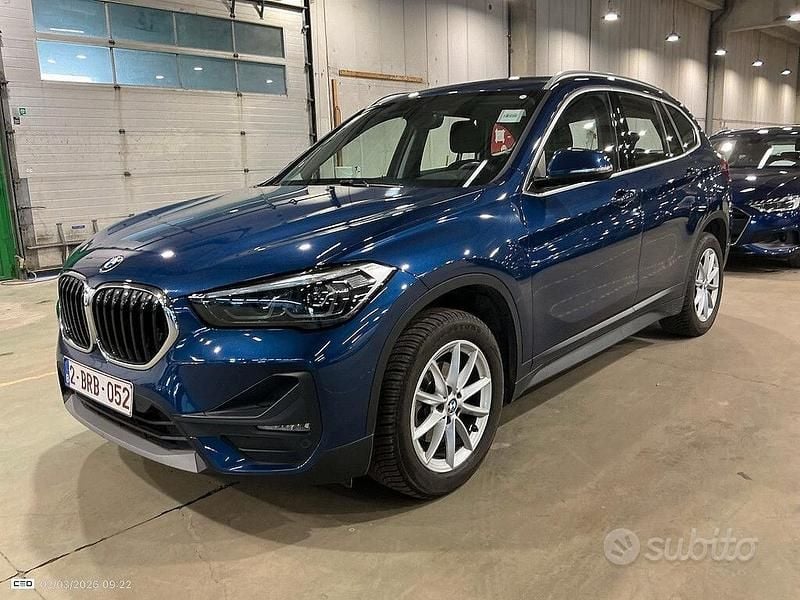 Usata BMW X1 Advantage 116 CV (85 kW) 2022 Blu SUV
