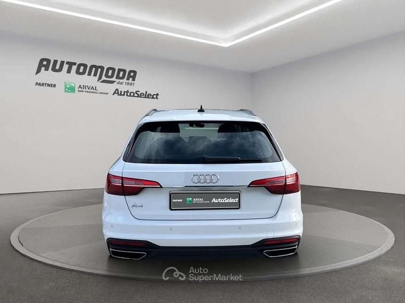 Usata Audi A4 150 CV (110 kW) 2021 Bianco Station wagon