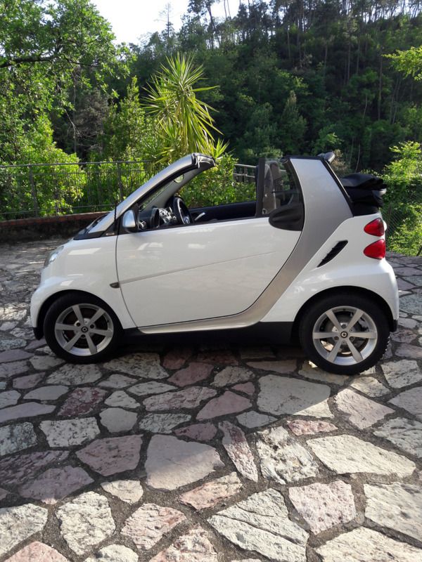 Usata Smart ForTwo Cabrio 41 CV (30 kW) 2008 Bianco Cabrio