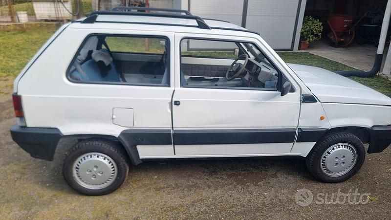 Usata Fiat Panda 2002 Bianco Utilitaria