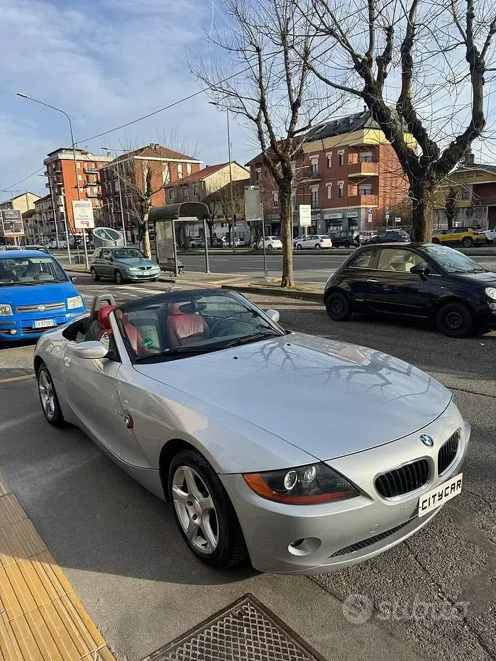 Usata BMW Z4 Sport Line 192 CV (141 kW) 2003 Grigio Cabrio