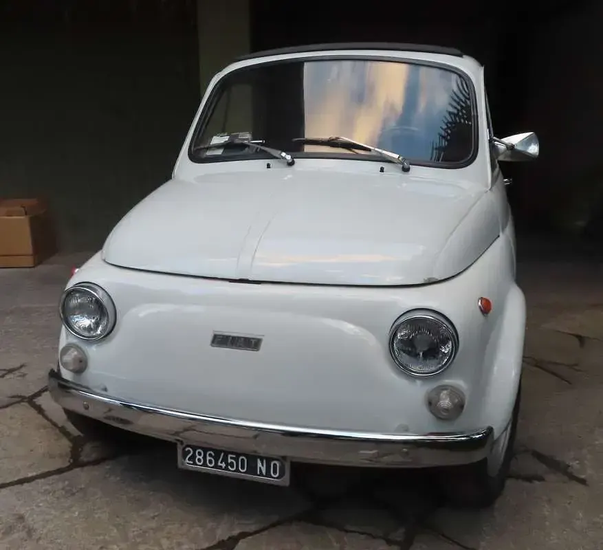 Usata Fiat 500 18 CV (13 kW) 1974 Bianco Utilitaria