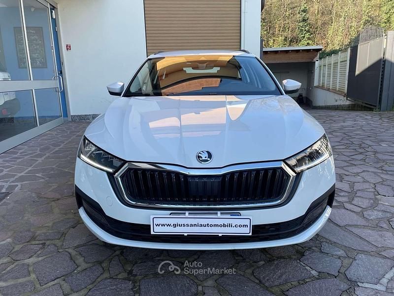 Usata Skoda Octavia Executive 110 CV (80 kW) 2021 Bianco luna metallizzato Station wagon