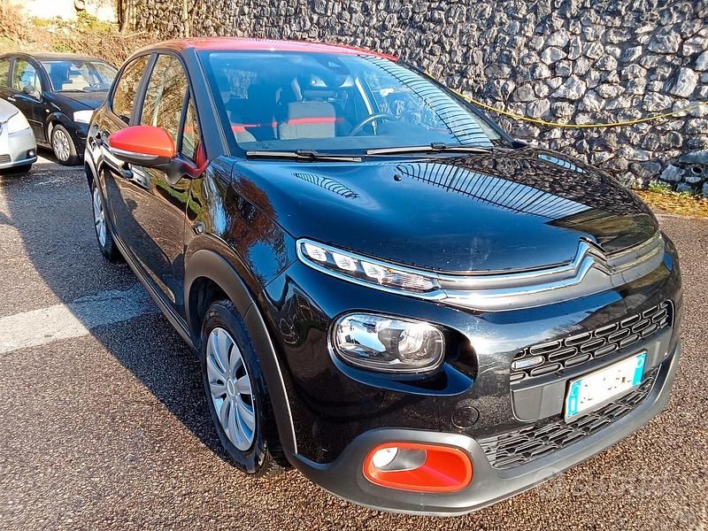 Usata Citroën C3 PureTech 81 CV (59 kW) 2018 Nero Utilitaria