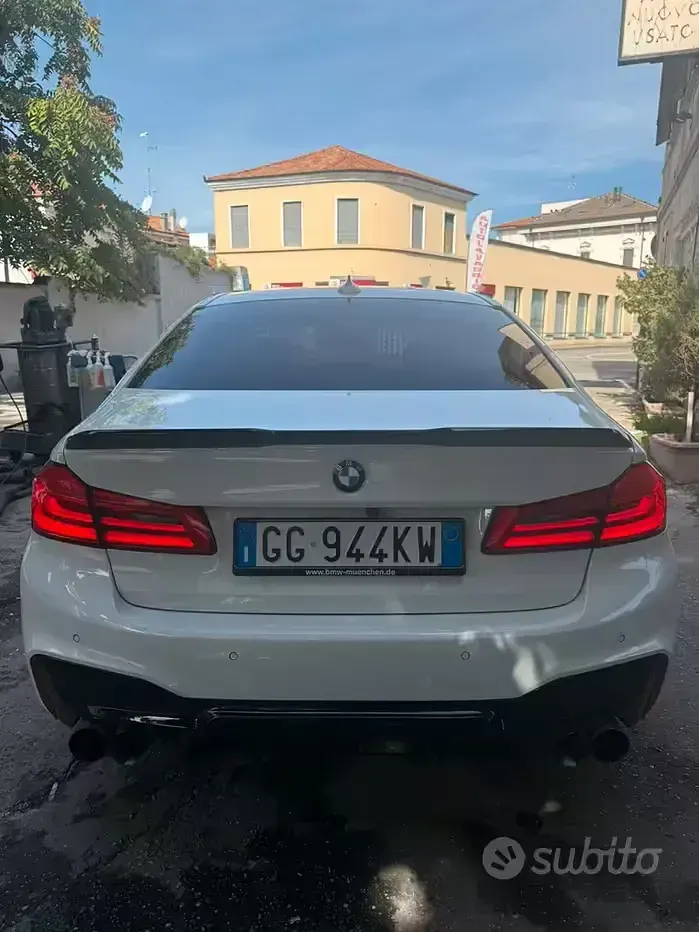 Usata BMW 520 184 CV (135 kW) 2019 Bianco Berlina