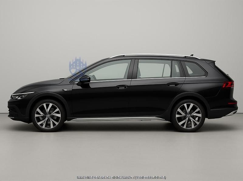 Usata VW Golf Alltrack 200 CV (147 kW) 2023 Nero Station wagon