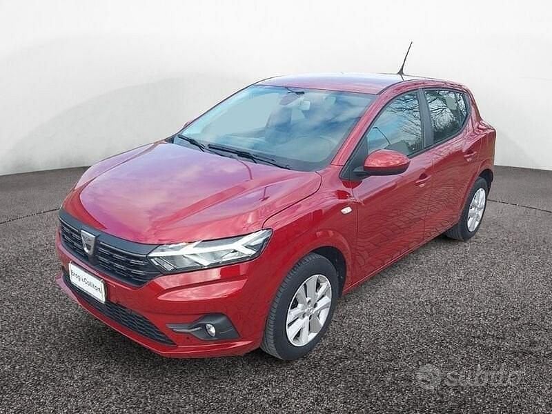 Usata Dacia Sandero Comfort 101 CV (74 kW) 2022 Rosso Berlina