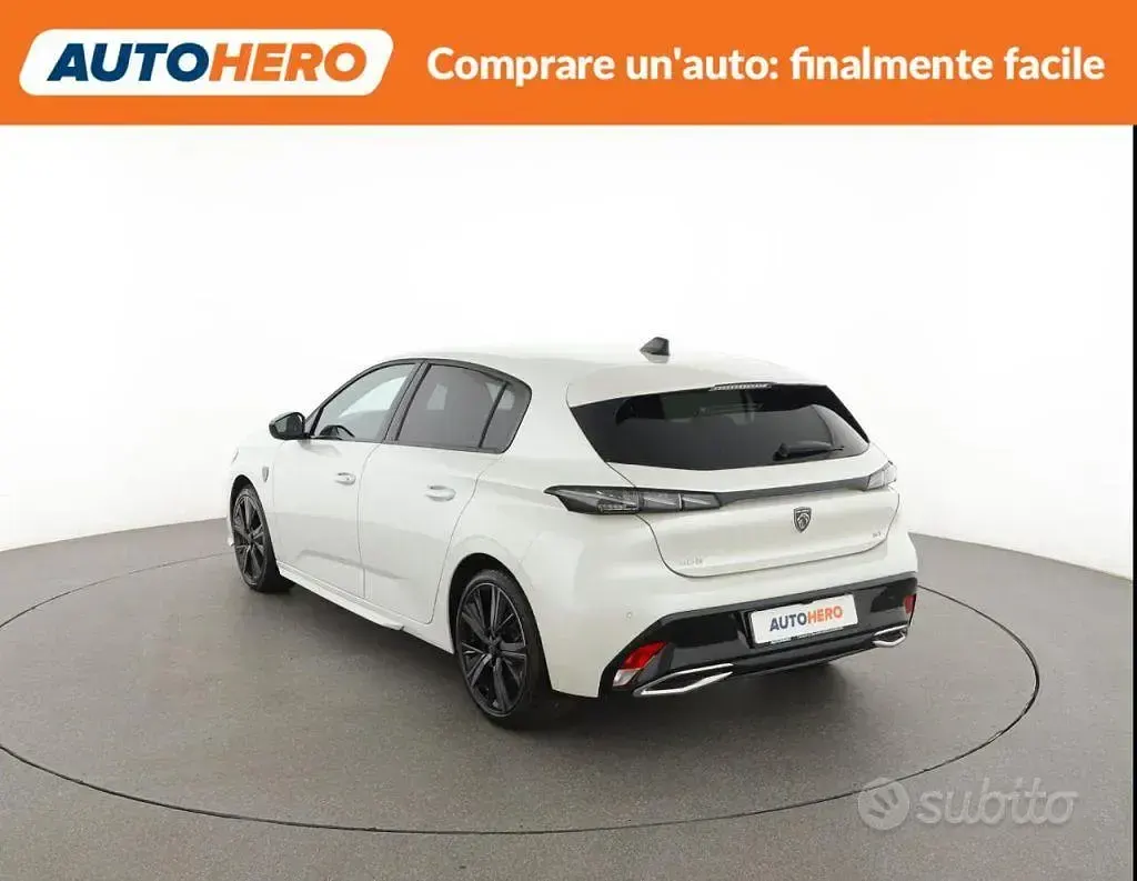 Usata Peugeot 308 GT 131 CV (96 kW) 2022 Bianco Berlina