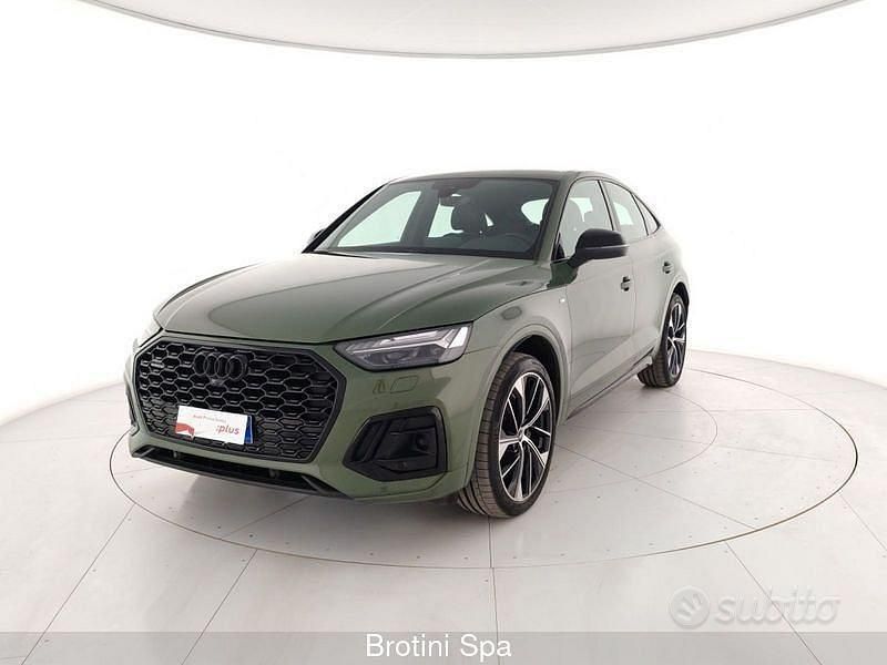 Usata Audi Q5 S-line plus 204 CV (150 kW) 2023 Verde district metallizzato SUV