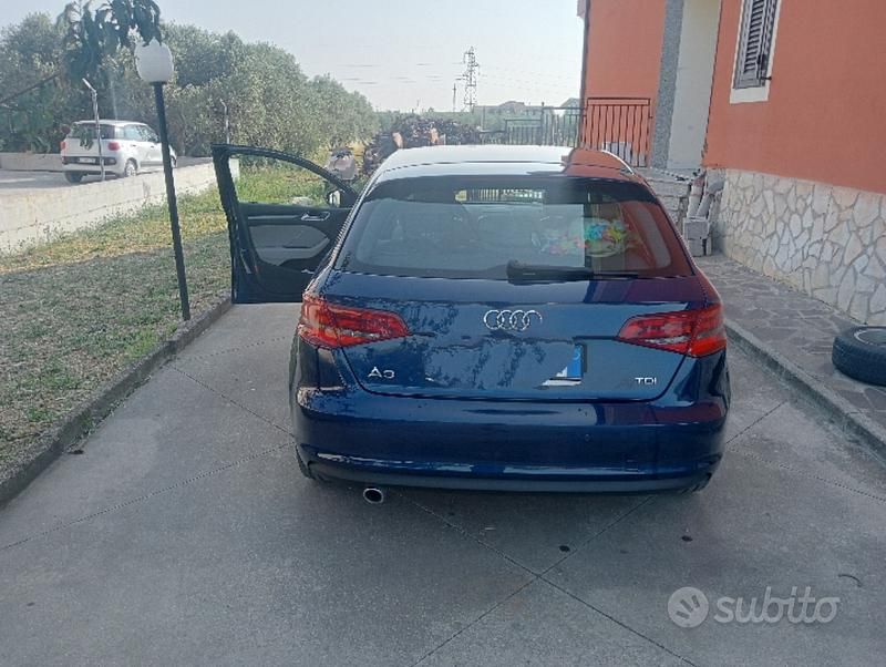 Usata Audi A3 2016 Blu Berlina