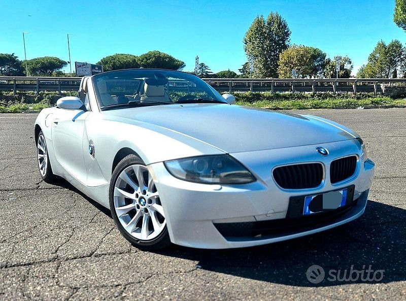 Usata BMW Z4 150 CV (110 kW) 2007 Grigio Cabrio