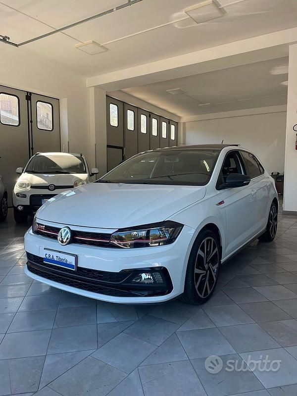 Usata VW Polo GTI 200 CV (147 kW) 2020 Bianco Berlina