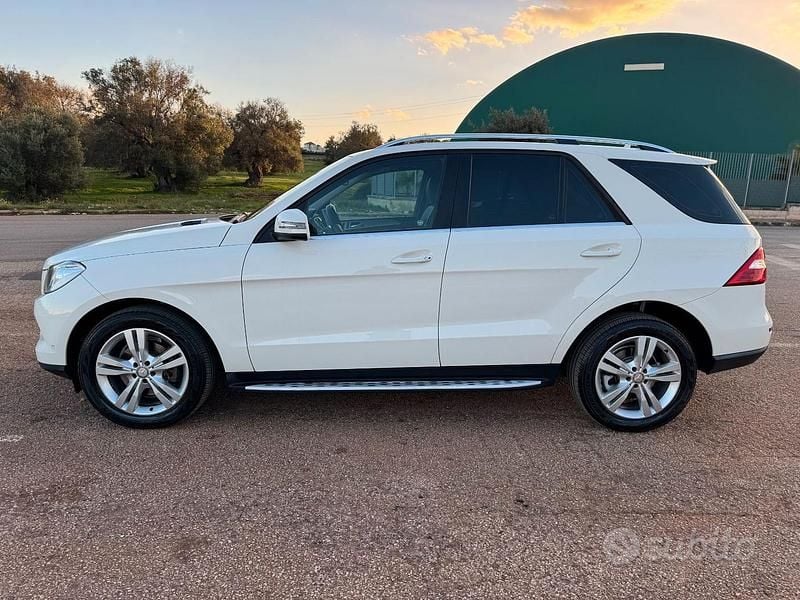 Usata Mercedes ML250 204 CV (150 kW) 2013 Bianco SUV