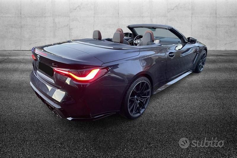Usata BMW M4 Cabriolet Competition Edition 510 CV (375 kW) 2021 Blu metallizzato Cabrio