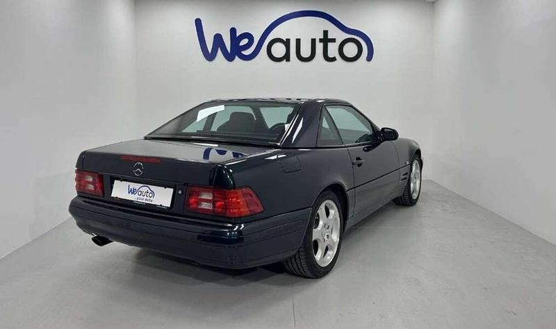 Usata Mercedes SL320 224 CV (164 kW) 1999 Blu/azzurro Cabrio