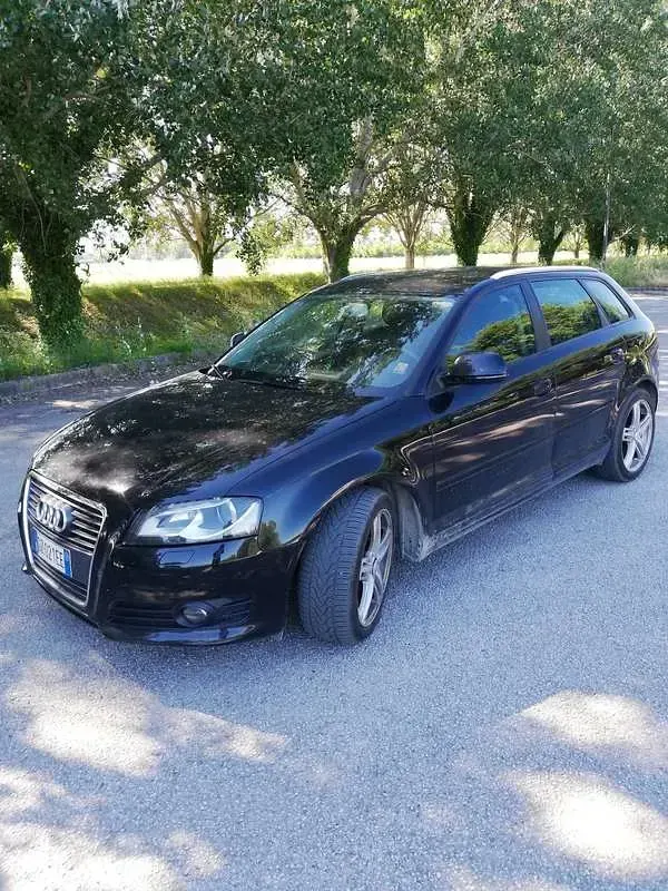 Usata Audi A3 Ambiente 170 CV (125 kW) 2010 Nero Utilitaria