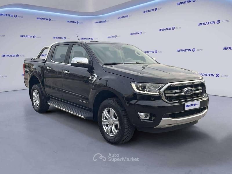 Usata Ford Ranger Limited 170 CV (125 kW) 2021 Nero Pick-up