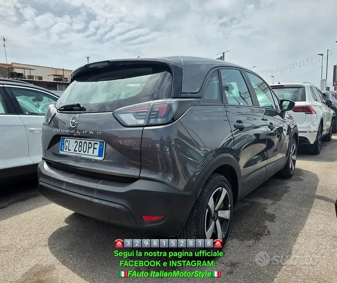 Gebraucht Opel Crossland X Edition 83 PS (61 kW) 2022 Grau SUV