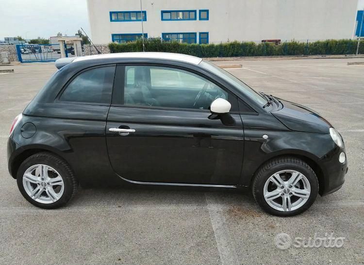 Usata Fiat 500 Sport 75 CV (55 kW) 2010 Nero Utilitaria