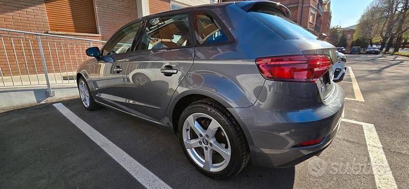 Usata Audi A3 116 CV (85 kW) 2018 Grigio Berlina