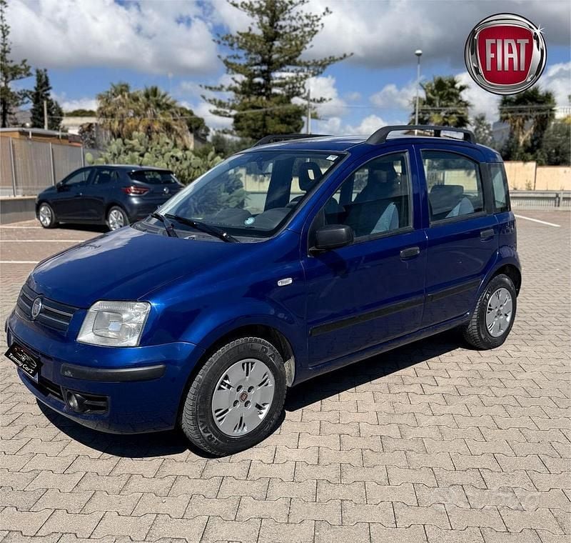Usata Fiat Panda 60 CV (44 kW) 2007 Blu Utilitaria