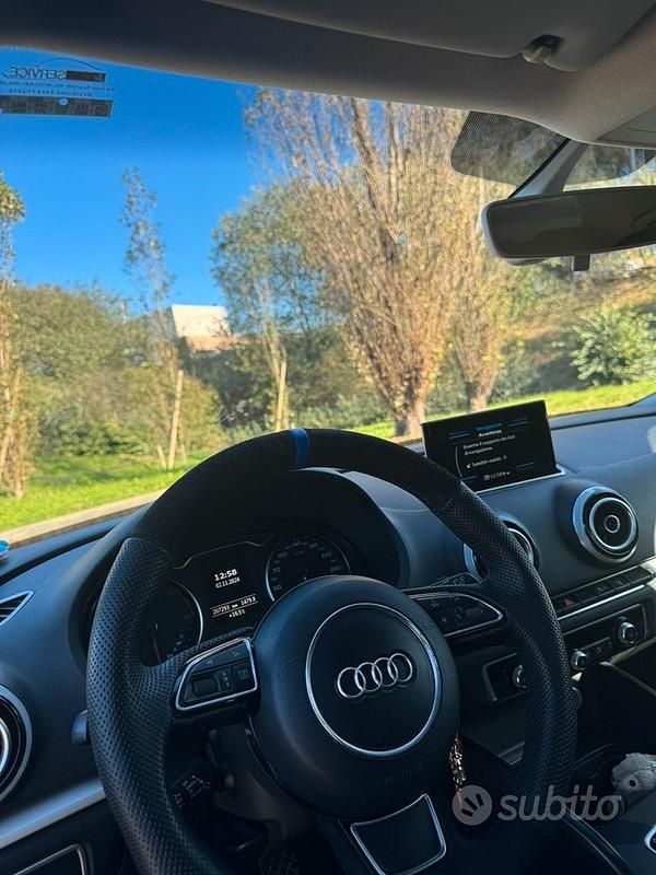 Usata Audi A3 150 CV (110 kW) 2016 Nero Berlina