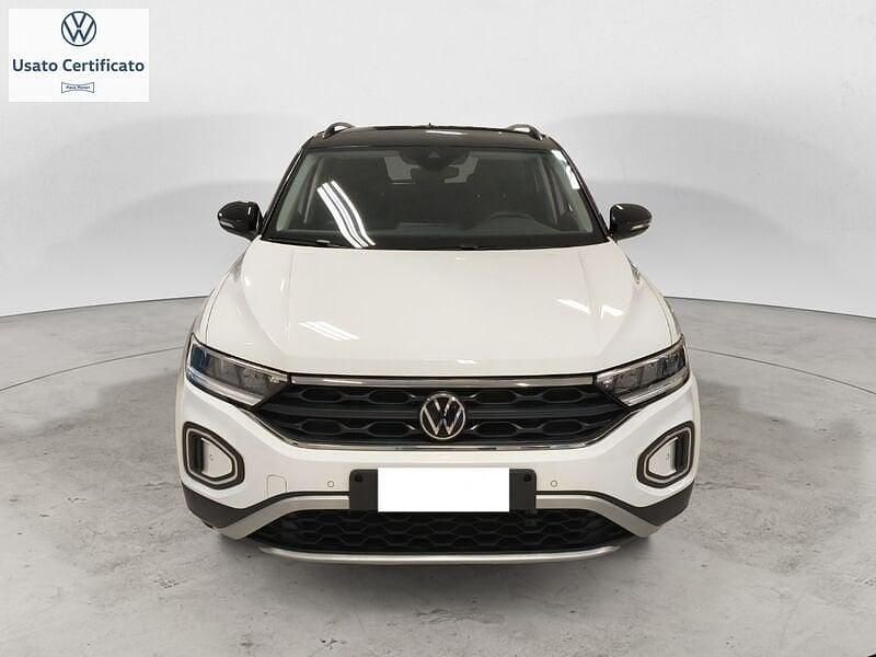 Usata VW T-Roc Life 110 CV (80 kW) 2022 Bianco SUV