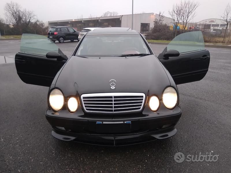 Usata Mercedes CLK200 136 CV (100 kW) 1997 Nero Coupé