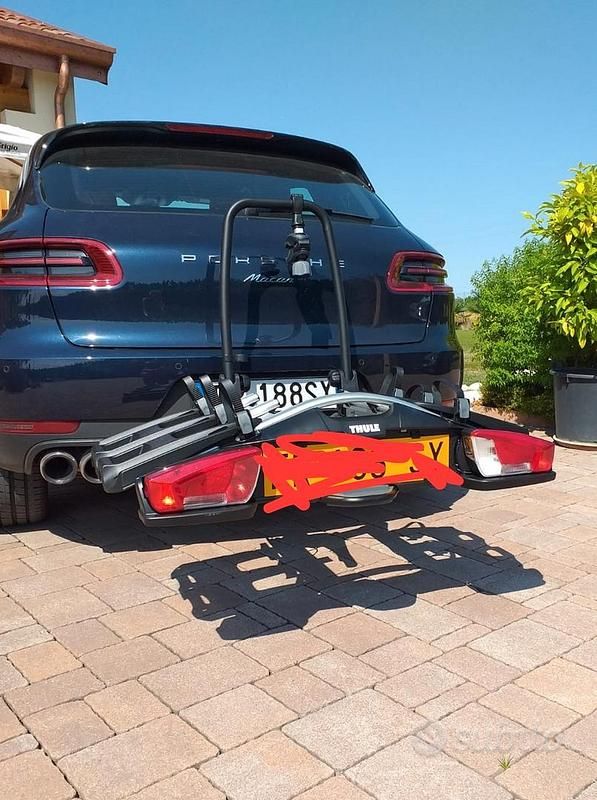 Usata Porsche Macan 252 CV (185 kW) 2018 Blu SUV