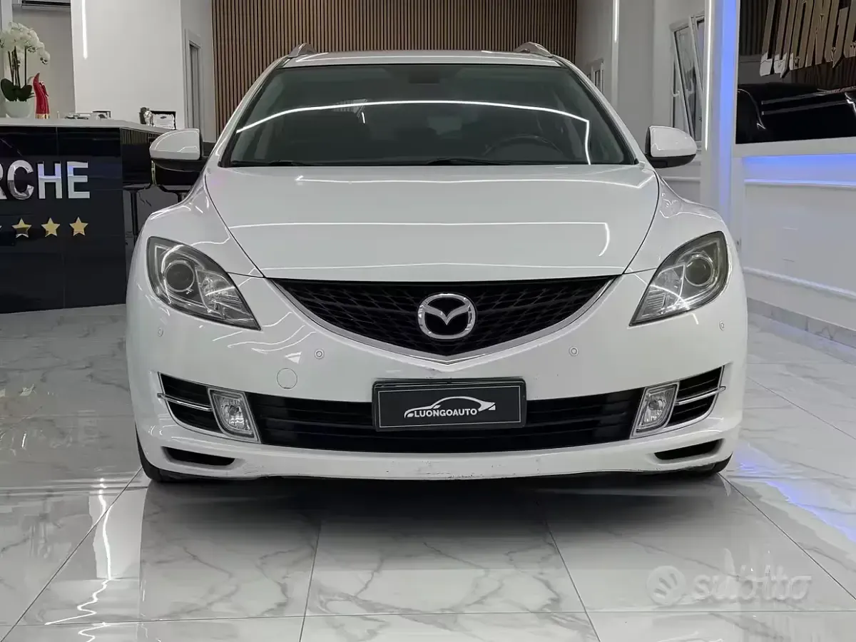 Usata Mazda 6 Luxury 140 CV (102 kW) 2009 Bianco Station wagon