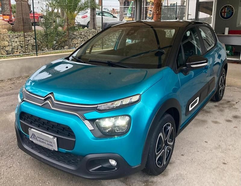 Blu Usata 2021 Citroën C3 Shine Tre volumi | 10.898 € (Buon prezzo) - Immagine 1/4