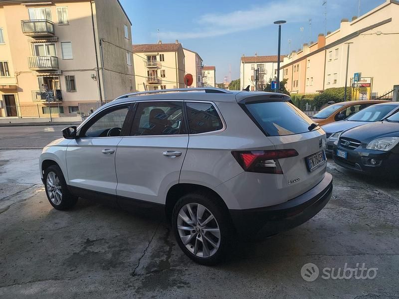Usata Skoda Karoq Style 115 CV (84 kW) 2018 Bianco SUV