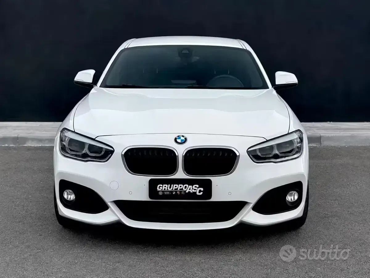Usata BMW 116 M Sport 116 CV (85 kW) 2016 Bianco Utilitaria