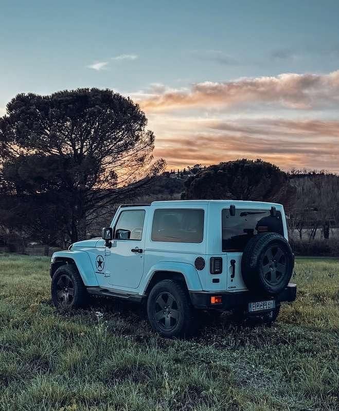 Usata Jeep Wrangler Sahara 200 CV (147 kW) 2013 Bianco SUV