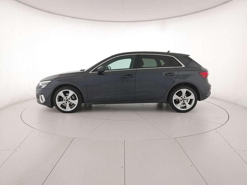 Usata Audi A3 Advanced 150 CV (110 kW) 2022 Grigio manhattan metallizzato Berlina