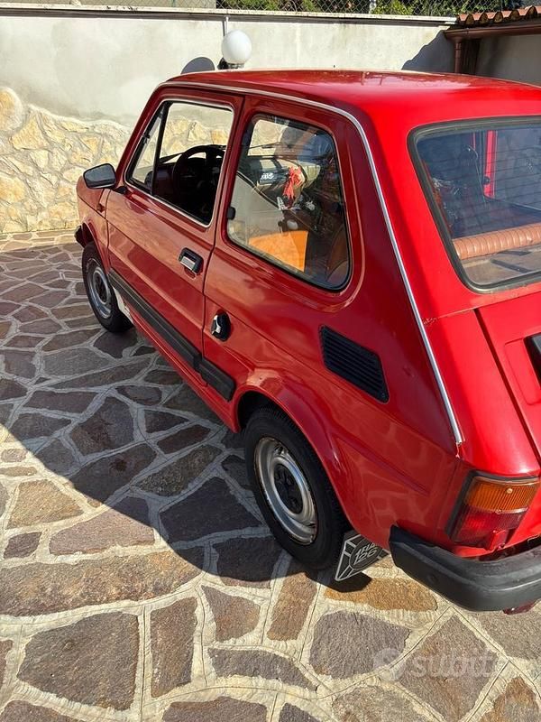 Usata Fiat 126 24 CV (17 kW) 1982 Rosso Utilitaria