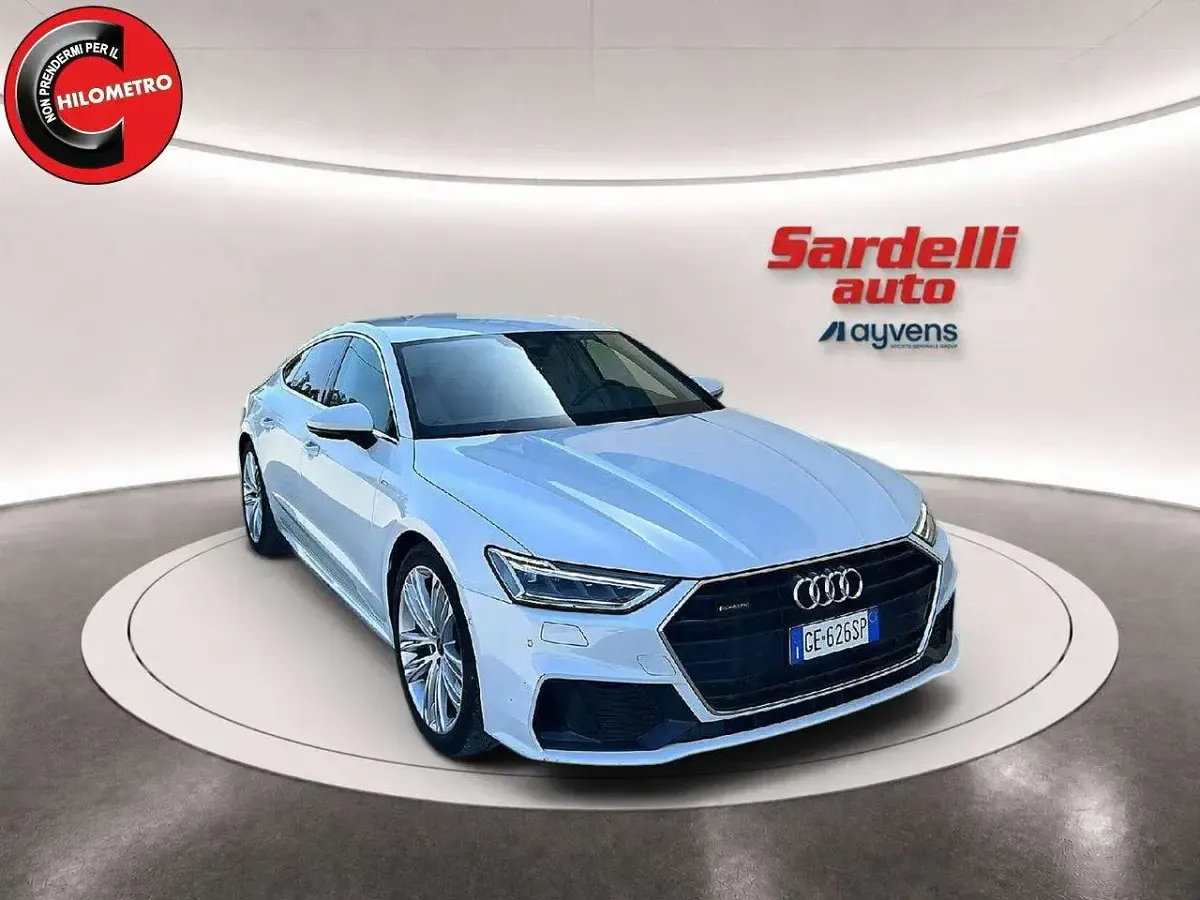 Usata Audi A7 S-Line 245 CV (180 kW) 2021 Bianco Berlina