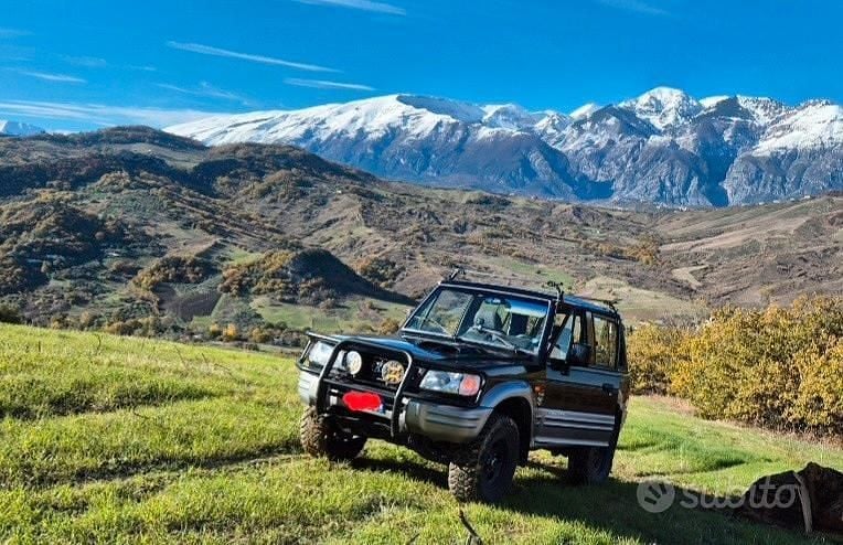Usata Galloper Exceed 2000 Nero SUV