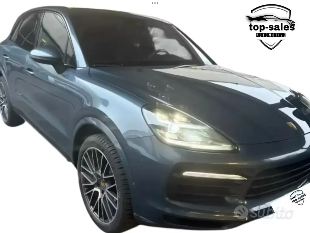 Usata Porsche Cayenne 441 CV (324 kW) 2018 Blu SUV
