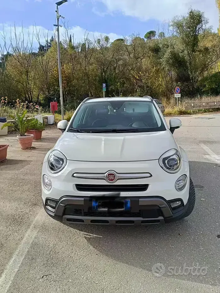 Usata Fiat 500X 140 CV (102 kW) 2016 Bianco SUV