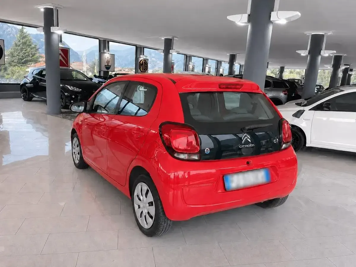 Usata Citroën C1 69 CV (50 kW) 2017 Rosso Utilitaria