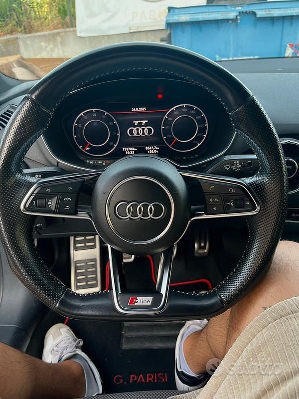 Usata Audi TT S-Line 230 CV (169 kW) 2015 Nero Coupé