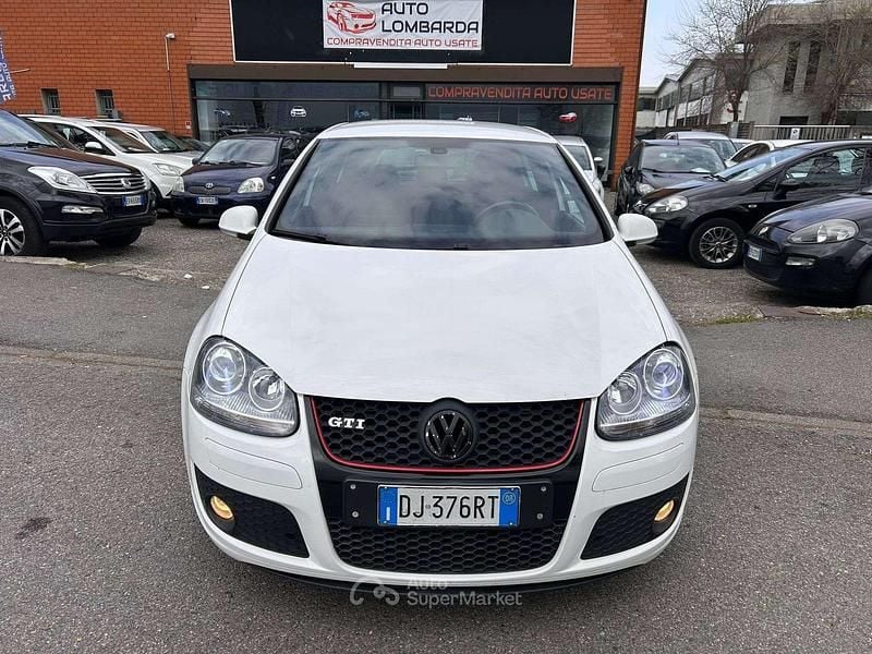Usata VW Golf VI GTI 200 CV (147 kW) 2008 Bianco Utilitaria