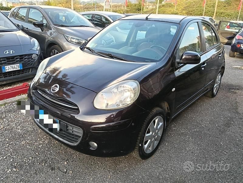 Usata Nissan Micra 80 CV (58 kW) 2011 Nero Utilitaria