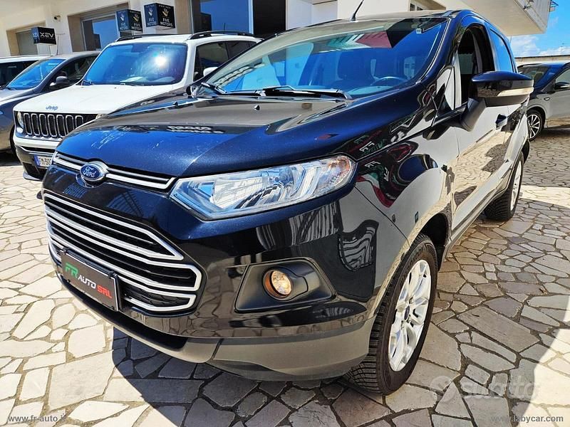 Usata Ford Ecosport Titanium S 125 CV (91 kW) 2016 Nero SUV