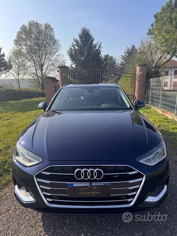 Usata Audi A4 Advanced 163 CV (119 kW) 2022 Blu Berlina