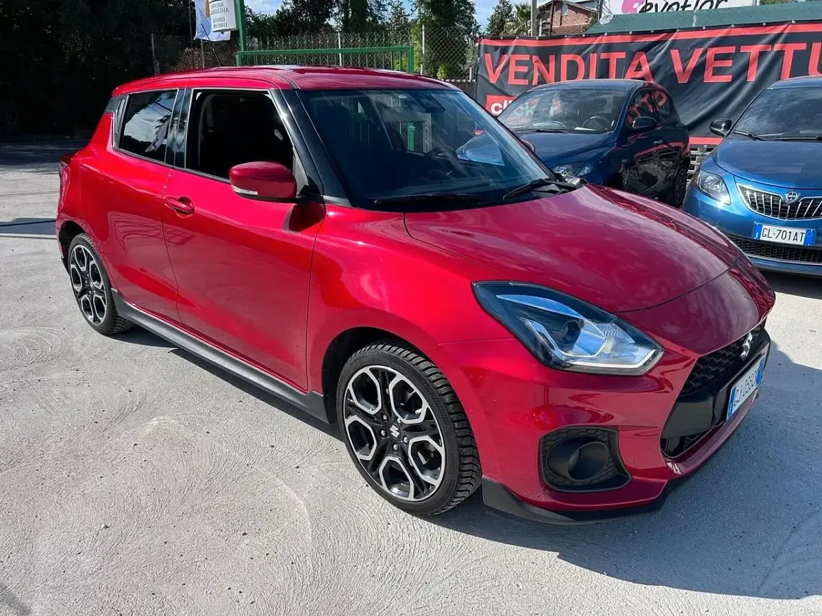 Usata Suzuki Swift Sport 129 CV (94 kW) 2022 Rosso Utilitaria