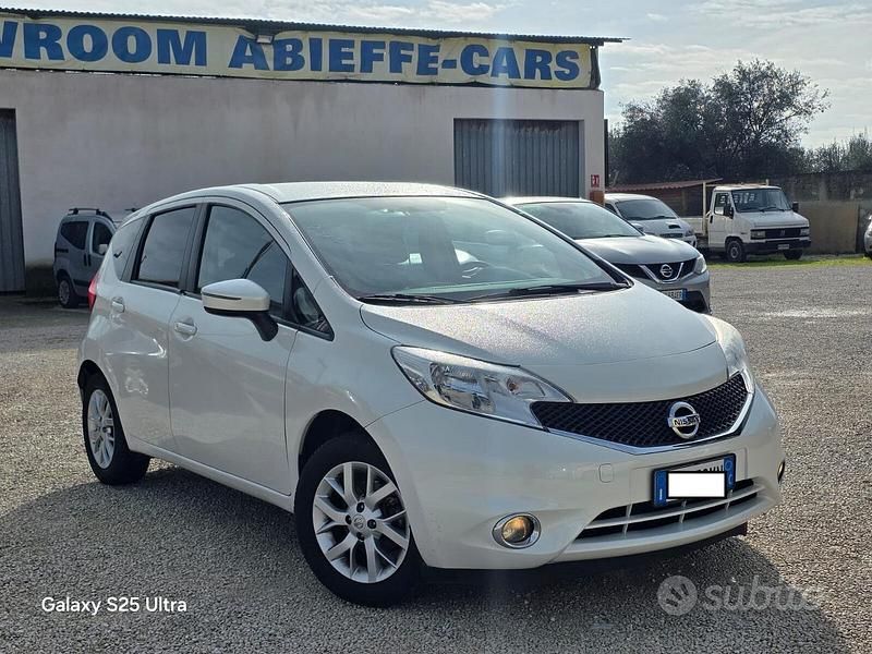 Usata Nissan Note Tekna 80 CV (58 kW) 2015 Bianco Monovolume